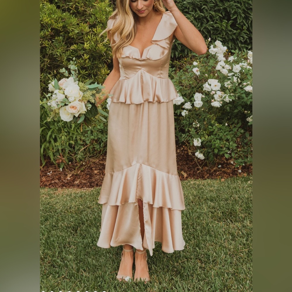Show Me Your Mumu Reese Ruffle Dress